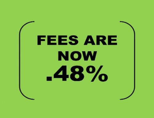 We did it again! The investment management fees are lower!