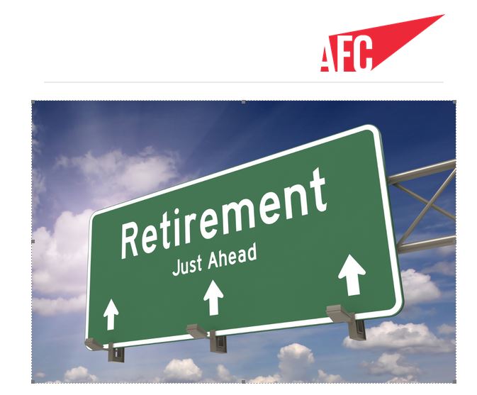 On behalf of the AFC: SmART Retirement Workshop